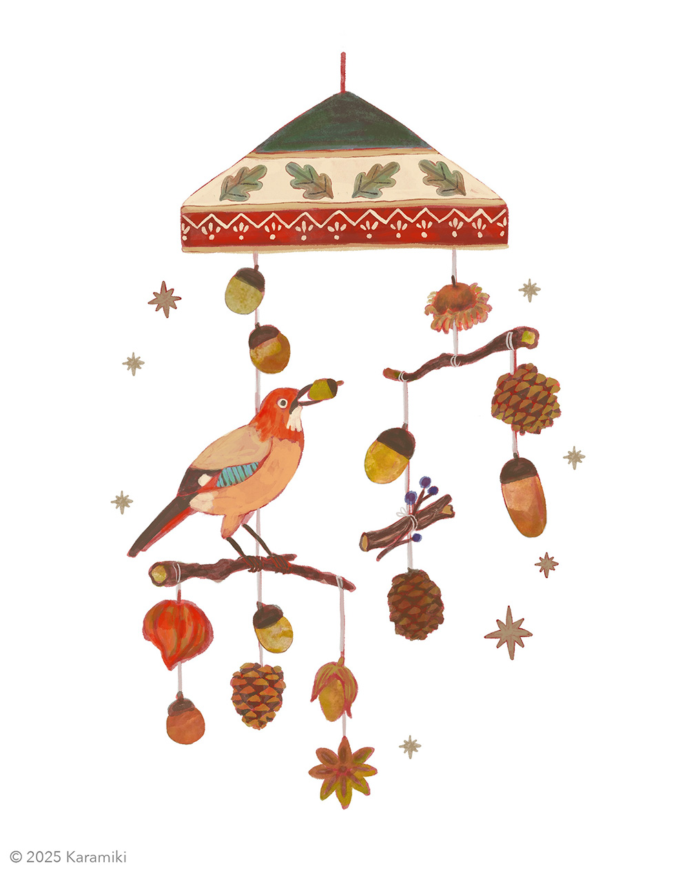 ドングリモビールイラスト