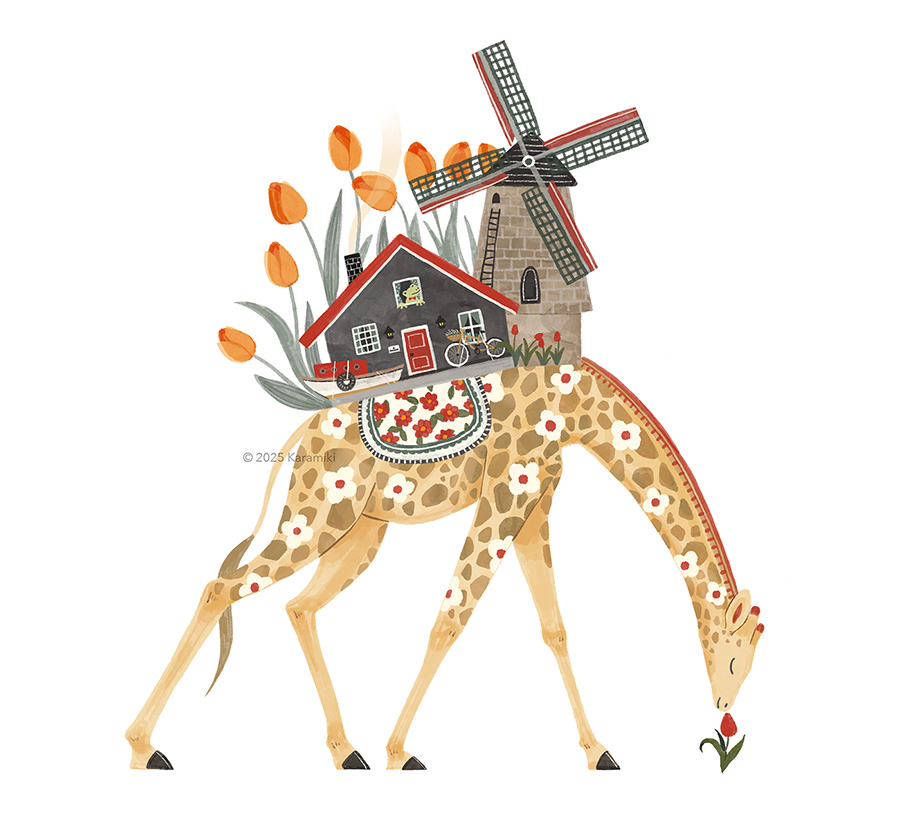 キリンの引っ越しやさんオランダ