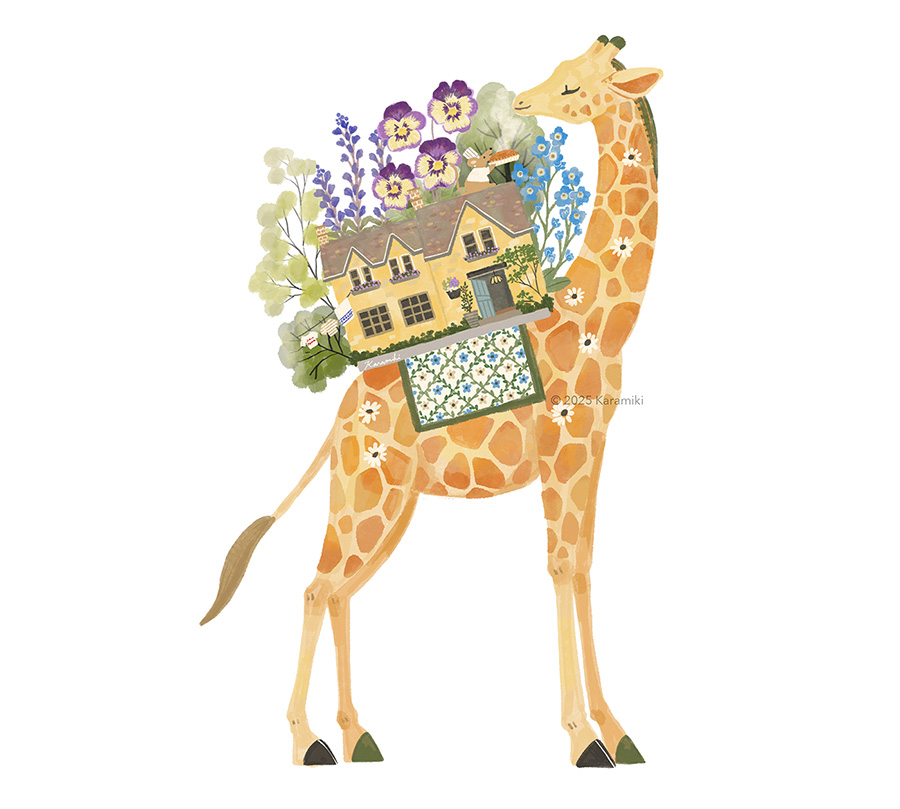 キリンの引っ越しやさんイギリス