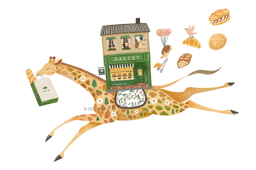 キリンの引っ越しやさんフランス